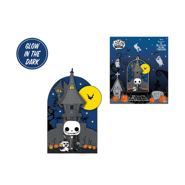 Loungefly: Disney: Nightmare Before Christmas - Jack Skellington House 3 Inch Collector Box Pin - Bards & Cards