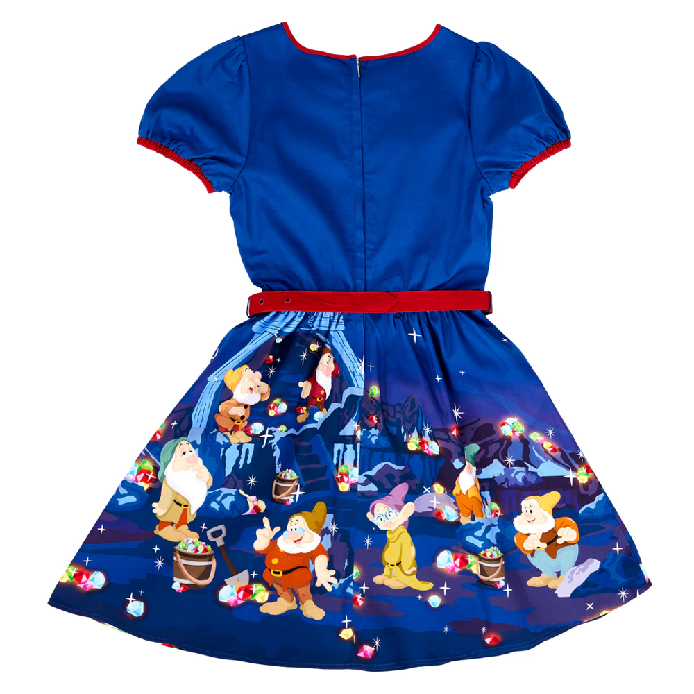 Stitch Shoppe by Loungefly: Disney Snow White - Mining Dwarfs "Lauren" Dress - 0