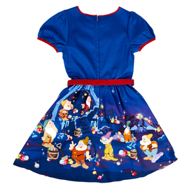 Stitch Shoppe by Loungefly: Disney Snow White - Mining Dwarfs "Lauren" Dress - Bards & Cards