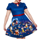 Stitch Shoppe by Loungefly: Disney Snow White - Mining Dwarfs "Lauren" Dress - Bards & Cards