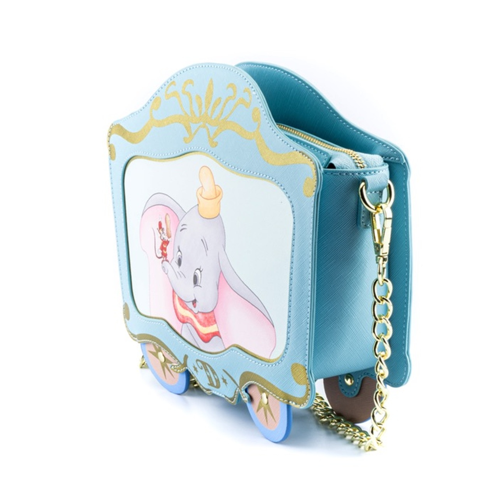 Loungefly: Disney Dumbo 80th Anniversary Train Car Crossbody Bag - 0