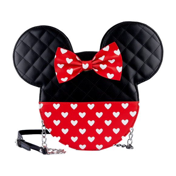 Loungefly: Disney - Mickey And Minnie Valentines Reversible Cross Body - Bards & Cards