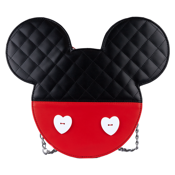 Loungefly: Disney - Mickey And Minnie Valentines Reversible Cross Body - Bards & Cards