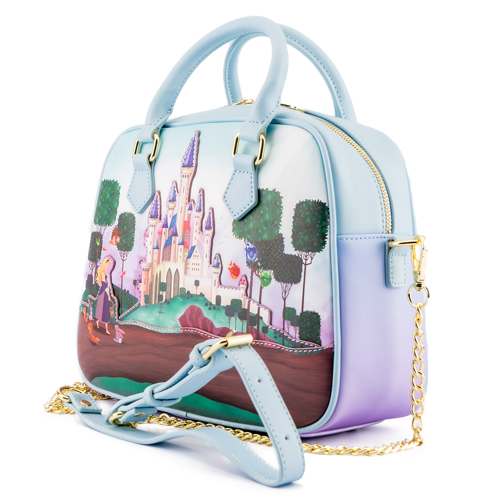 Loungefly: Disney - Princess Castle Series Sleeping Beauty Cross Body Bag