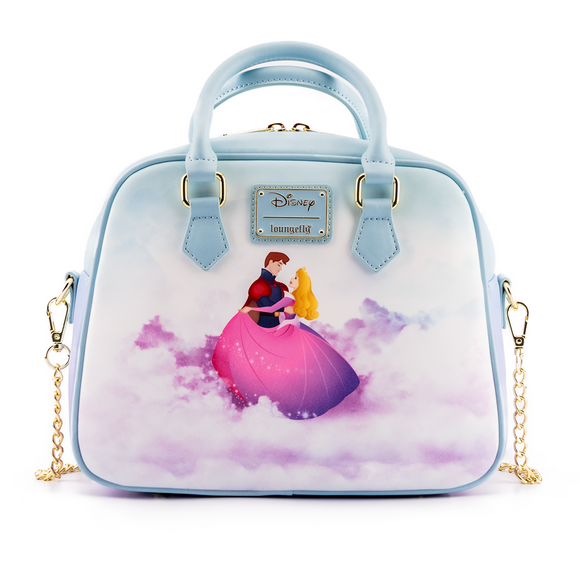 Loungefly: Disney - Princess Castle Series Sleeping Beauty Cross Body Bag - Bards & Cards