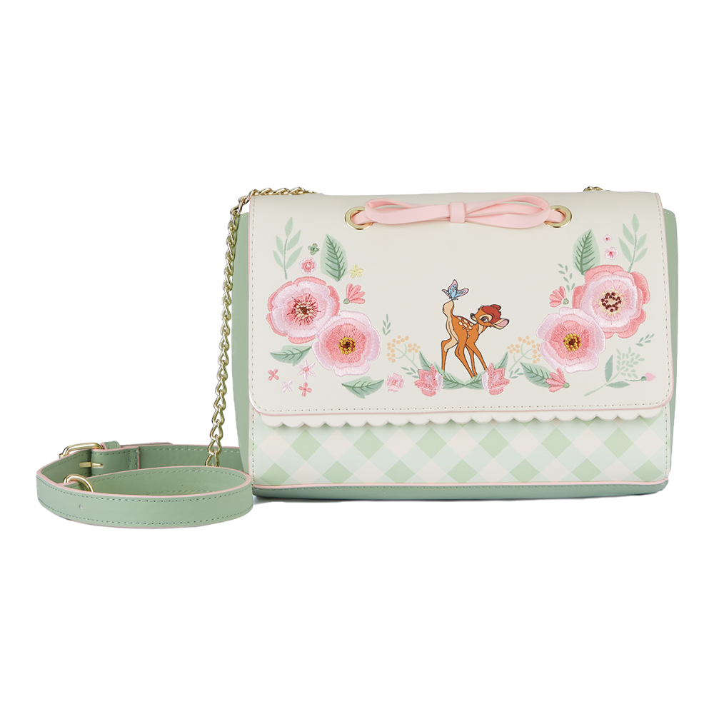 Loungefly: Disney - Bambi Spring Time Gingham Cross Body Bag