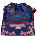 Loungefly: Disney Mulan Castle Cinch Sack Cross Body Bag - Bards & Cards