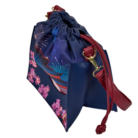 Loungefly: Disney Mulan Castle Cinch Sack Cross Body Bag - Bards & Cards
