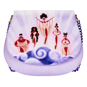Loungefly: Disney - Hercules Muses Clouds Cross Body Bag - Bards & Cards