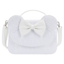 Loungefly: Disney - Minnie Sequin Wedding Cross Body Bag - Bards & Cards