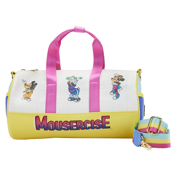 Loungefly: Disney - Mousercise Duffle Bag - Bards & Cards