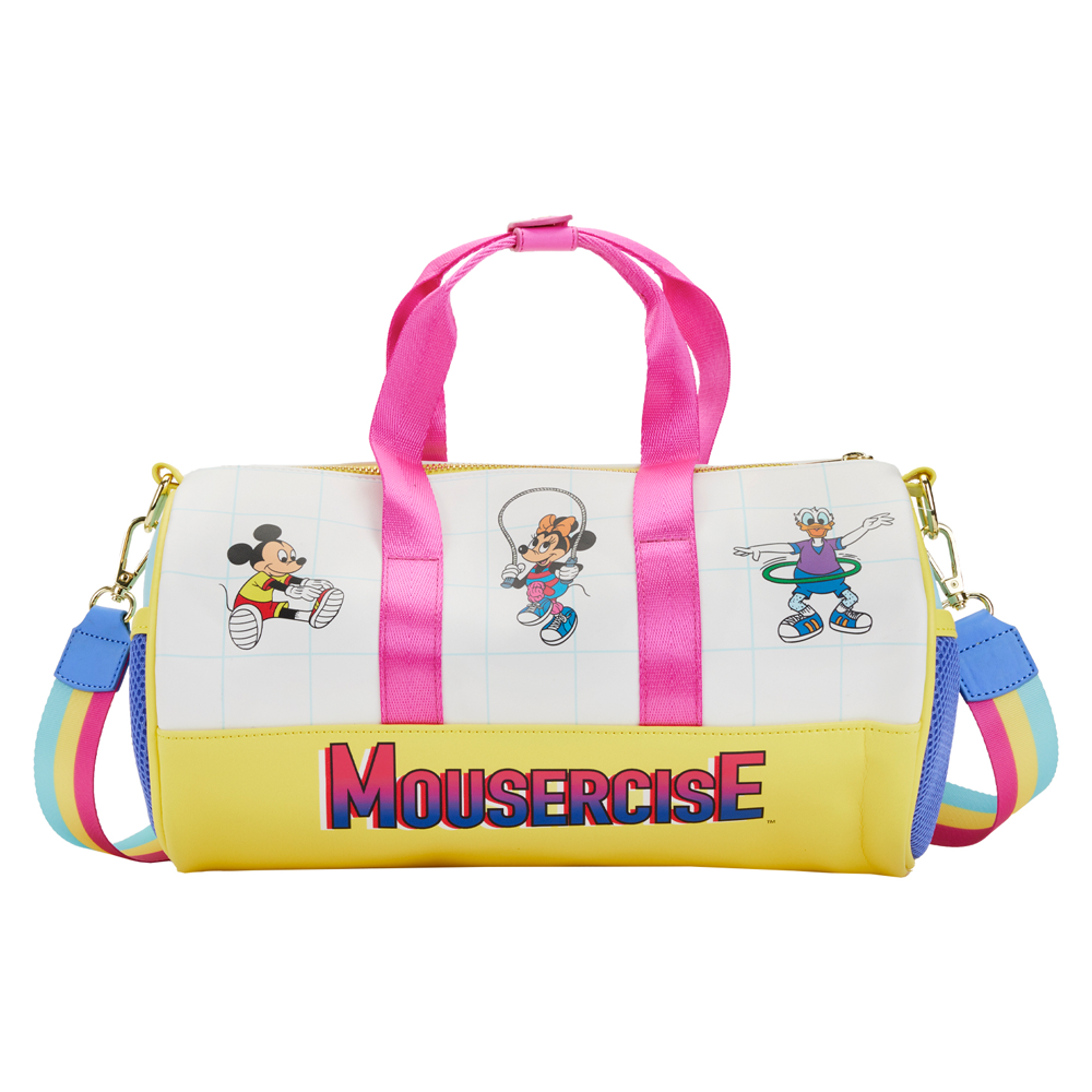 Loungefly: Disney - Mousercise Duffle Bag