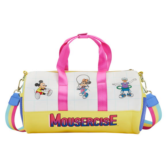 Loungefly: Disney - Mousercise Duffle Bag - Bards & Cards