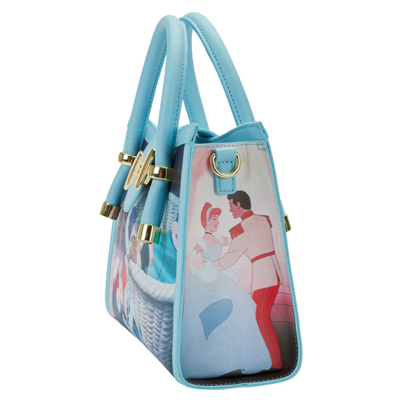 Loungefly: Disney - Cinderella Princess Scene Cross Body Bag - Bards & Cards