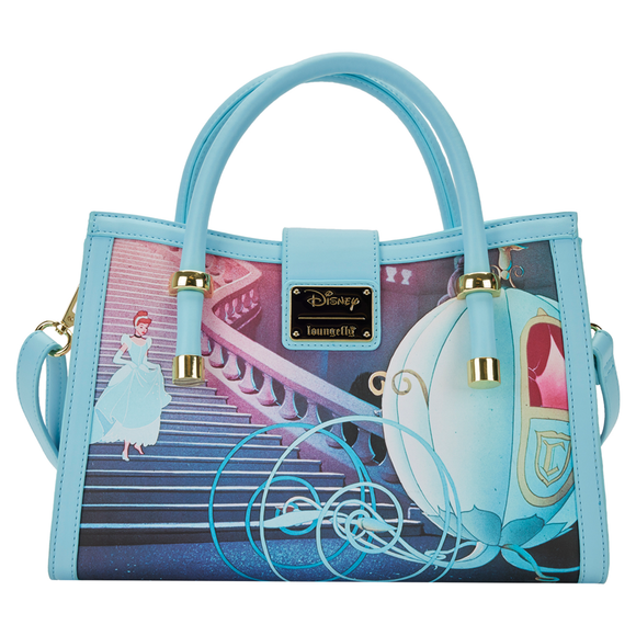 Loungefly: Disney - Cinderella Princess Scene Cross Body Bag - Bards & Cards