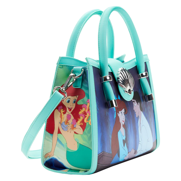 Loungefly: Disney The Little Mermaid - Princess Scenes Series Cross Body Bag - Bards & Cards