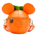 Loungefly: Disney - Glow Face Pumpkin Minnie Figural Cross Body Bag - Bards & Cards