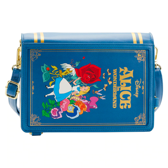 Loungefly: Disney - Alice in Wonderland Convertible Crossbody Bag - Bards & Cards