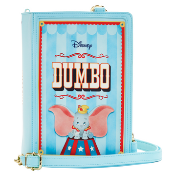 Loungefly: Disney - Dumbo Book Series Convertible Crossbody Bag - Bards & Cards