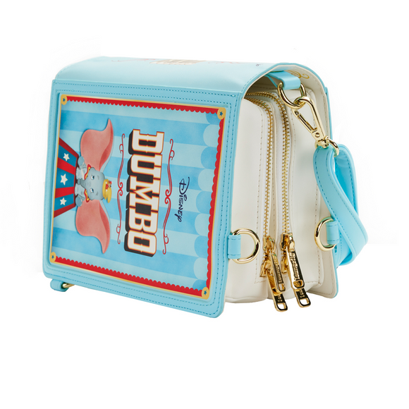 Loungefly: Disney - Dumbo Book Series Convertible Crossbody Bag - Bards & Cards