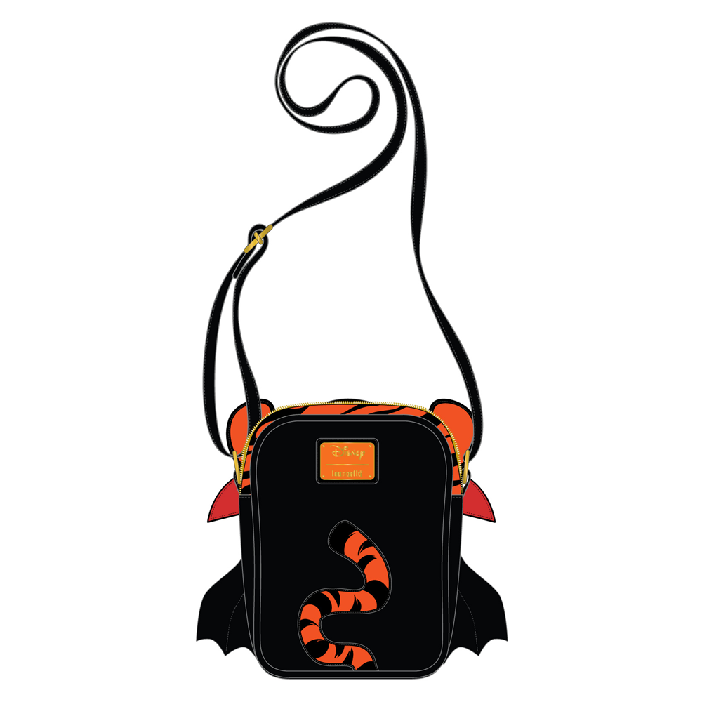 Loungefly: Disney - Winnie The Pooh Halloween Tigger Cosplay Passport Bag - 0