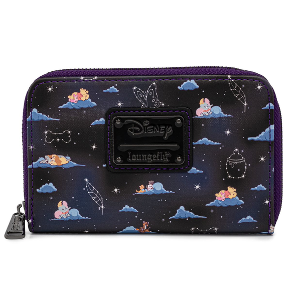 Loungefly: Disney Animal Cloud Dreams Zip Around Wallet - Bards & Cards