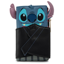 Loungefly: Disney Vampire Stitch Bow Tie Flap Wallet - Bards & Cards