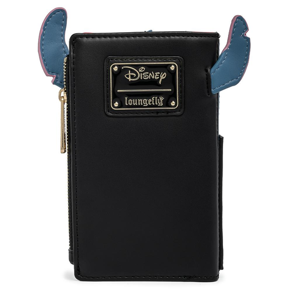 Loungefly: Disney Vampire Stitch Bow Tie Flap Wallet - Bards & Cards