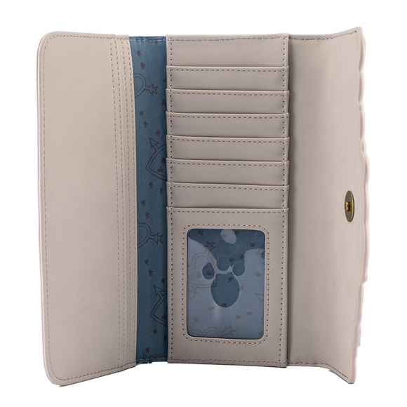 Loungefly: Disney Lady and the Tramp Wet Cement Flap Wallet - Bards & Cards