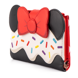 Loungefly: Disney Minnie Sweets Collection Flap Wallet - Bards & Cards