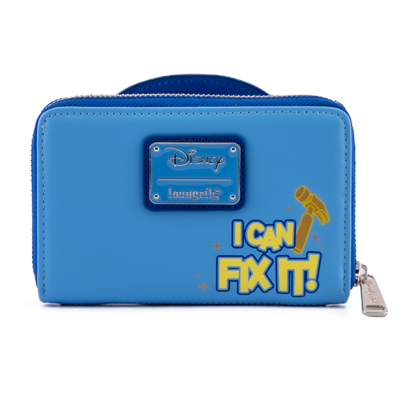 Loungefly: Disney Wreck-It Ralph - Fix-It Felix Zip Around Wallet - Bards & Cards