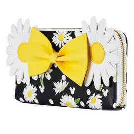 Loungefly: Disney - Minnie Mouse Daisies Zip Around Wallet - Bards & Cards