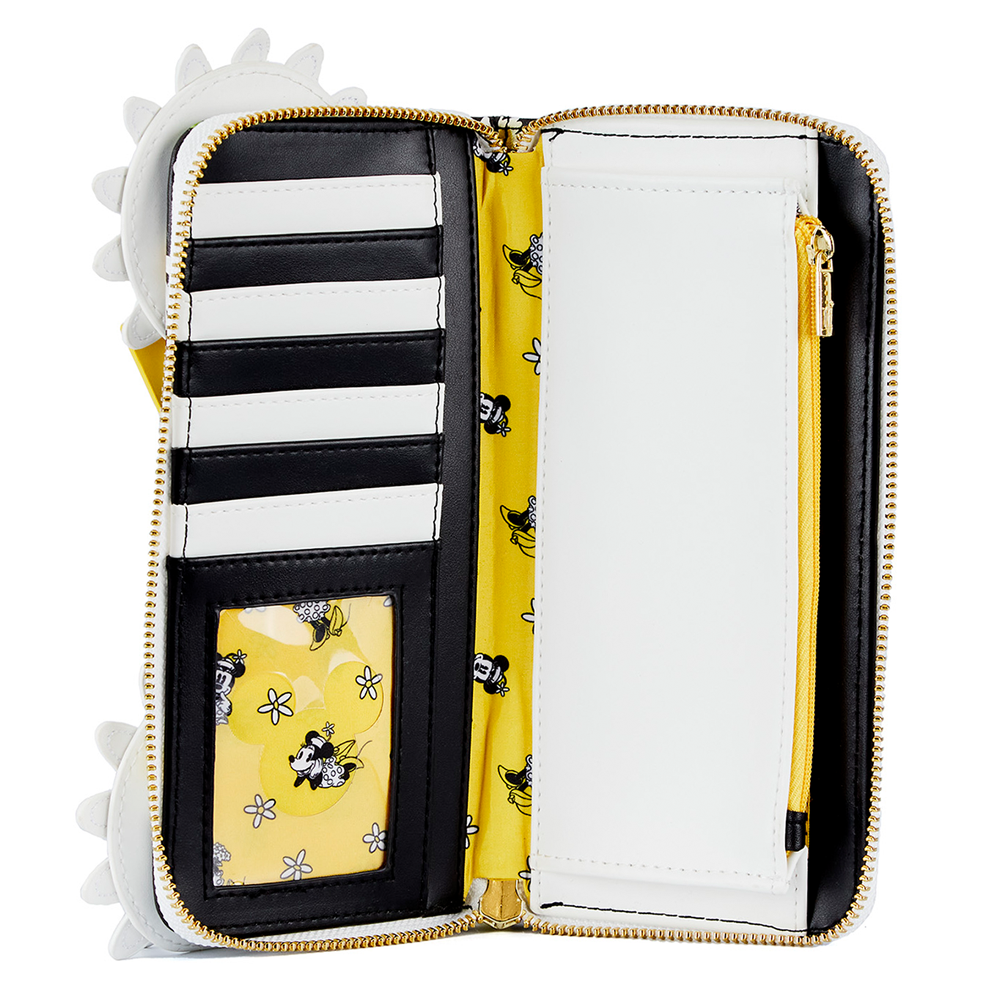 Loungefly: Disney - Minnie Mouse Daisies Zip Around Wallet