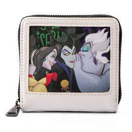 Loungefly: Disney - Villains Club Polaroid Zip Wallet - Bards & Cards