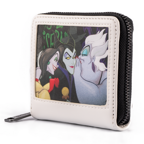 Loungefly: Disney - Villains Club Polaroid Zip Wallet - Bards & Cards