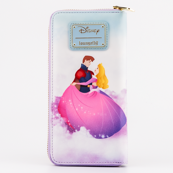 Loungefly: Disney - Princess Castle Series Sleeping Beauty Zip Around Wallet - Bards & Cards