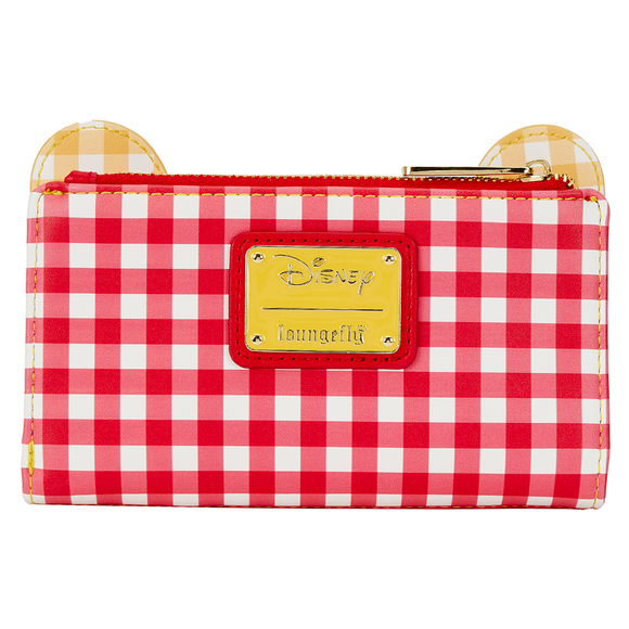 Loungefly: Disney Winnie The Pooh Gingham Wallet - Bards & Cards