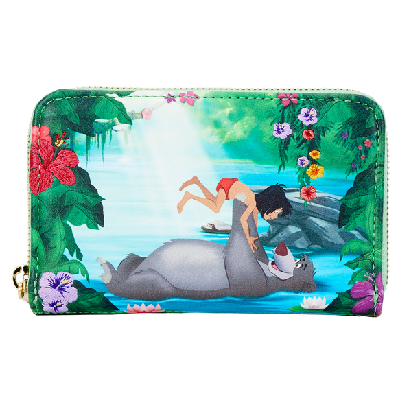 Loungefly: Disney Jungle Book Bare Necessities Zip Around Wallet - Bards & Cards