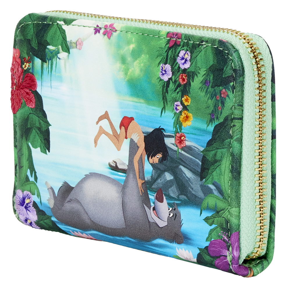 Loungefly: Disney Jungle Book Bare Necessities Zip Around Wallet - 0