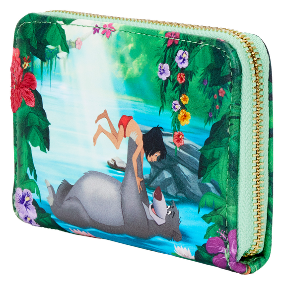Loungefly: Disney Jungle Book Bare Necessities Zip Around Wallet - Bards & Cards
