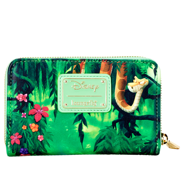 Loungefly: Disney Jungle Book Bare Necessities Zip Around Wallet - Bards & Cards