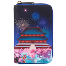 Loungefly: Disney Mulan Castle Zip Around Wallet - Bards & Cards