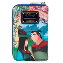 Loungefly: Disney Mulan Castle Zip Around Wallet - Bards & Cards