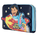 Loungefly: Disney Lilo And Stitch Space Adventure Zip Around Wallet - Bards & Cards