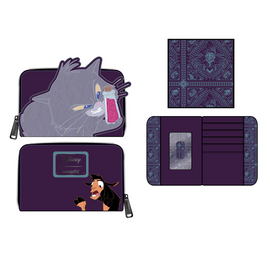 Loungefly: Disney Emperor's New Groove Yzma Kitty Zip Around Wallet - Bards & Cards