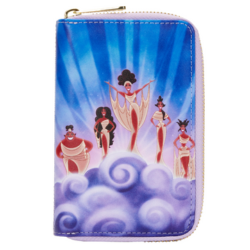 Loungefly: Disney - Hercules Muses Clouds Zip Around Wallet - Bards & Cards