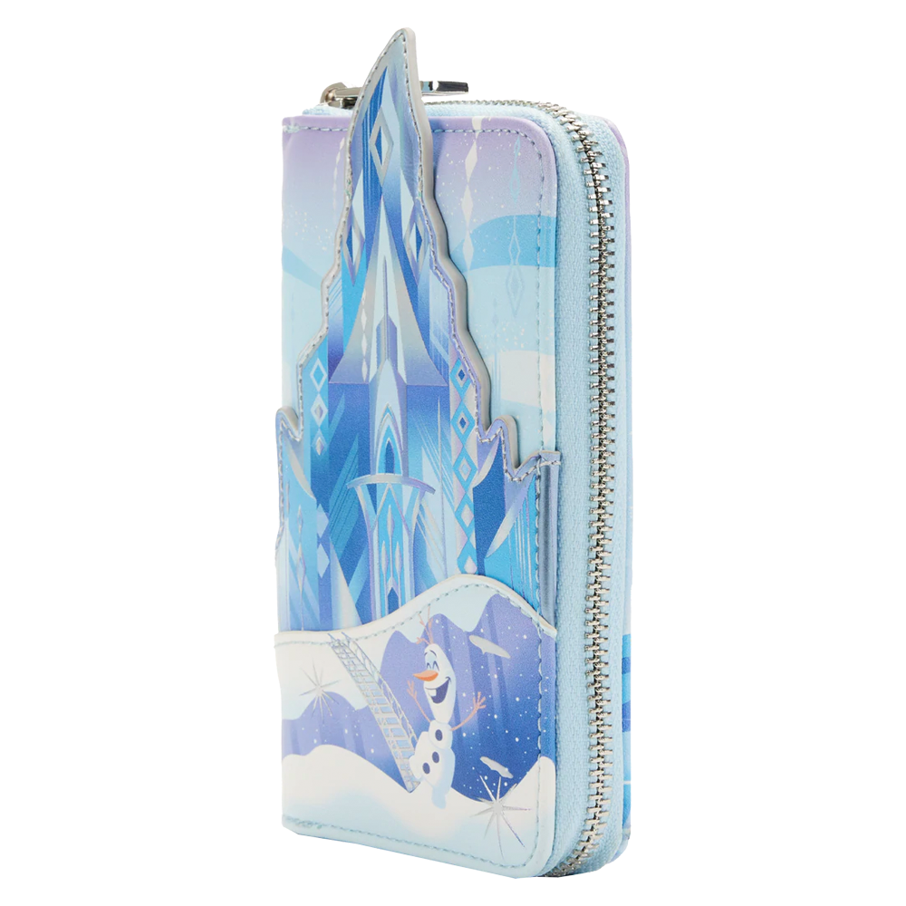 Loungefly: Disney - Frozen Princess Castle Zip Around Wallet - 0