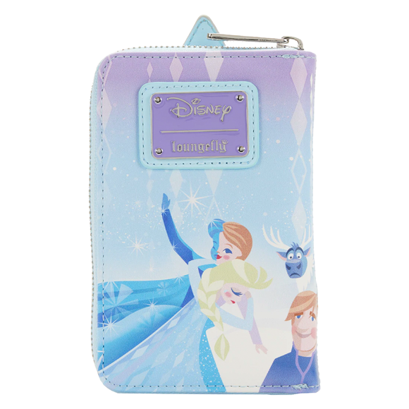 Loungefly: Disney - Frozen Princess Castle Zip Around Wallet - Bards & Cards