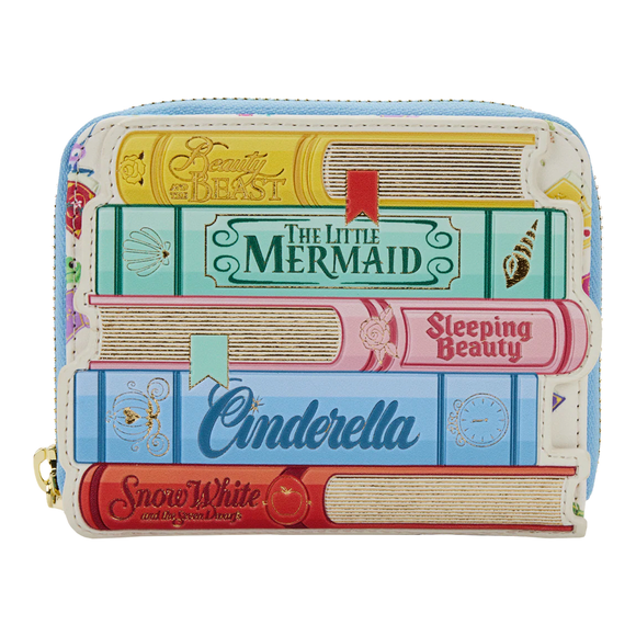 Loungefly: Disney - Princess Books Classics Zip Around Wallet - Bards & Cards