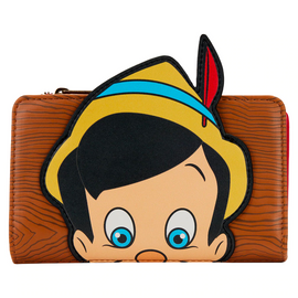 Loungefly: Disney Pinocchio Peeking Flap Wallet - Bards & Cards